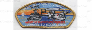 Patch Scan of Journey to Excellence CSP Gold Border (PO 87377)