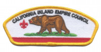 California Inland Empire Council CSP gold border California Inland Empire Council #45