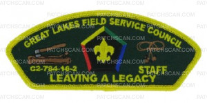Patch Scan of LEAVING A LEGACY-YELLOW BORDER-STAFF
