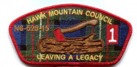 Hawk Mt Council Leaving A Legacy N6-528-15 Hawk Mountain Council #528