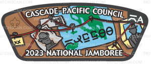 Patch Scan of P24900D 2023 National Jamboree Set