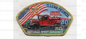 Patch Scan of 2023 National Scout Jamboree CSP #1 (PO 100148)