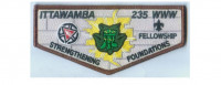 Ittawamba Fellowship flap (85032 v-7) West Tennessee Area Council #559