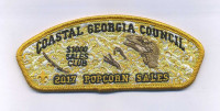 2017 Popcorn Sales ($1000 Sales Club) Coastal Georgia Council