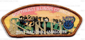 Patch Scan of  Viper Copper NEIC Six Flags 2017 National Jamboree