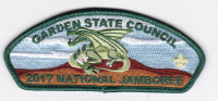 2017 National Jamboree Green Dragon CSP Garden State Council 