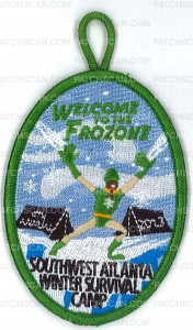 Patch Scan of X164595A Welcome to the Frozone