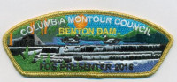 CMC FOS 2016 Benton Dam Presenter Columbia-Montour Council #504