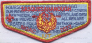 Patch Scan of 438579 Sasquesahanough Lodge 11 Flap