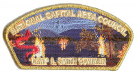 NCAC Camp A. Smith Bowman CSP Gold Metallic Border National Capital Area Council #82