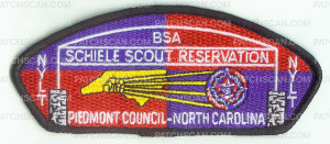Patch Scan of BSA Schiele Scout Reservation CSP