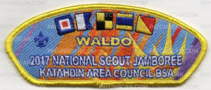 Patch Scan of 2017 WALDO CSP YELLOW