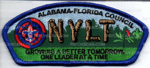 Patch Scan of Alabama-Florida Council NYLT Growing A Better Tomorrow 2018