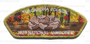 Patch Scan of 2023 NSJ Tuscarora "Snake" CSP (Gold Metallic) 
