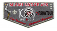 MIAMI LODGE ARROW TOUR FLAP Miami Valley Council #444