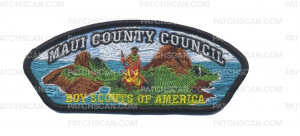 Patch Scan of Maui County Council - BSA - Island 