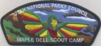 Utah National Parks Maple Dell - Thunderbird  csp Utah National Parks Council #591