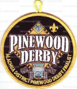 Patch Scan of Alachua District Pinewood Derby Finalist