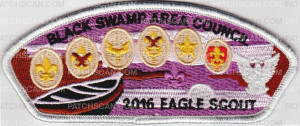 Patch Scan of Black Swamp Area Council- 2016 Eagle Sponsor -Gray Border 