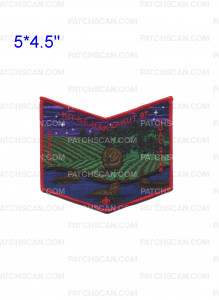 Patch Scan of Kit-Ke-Hak-O-Kut 97 Cha Pa NOAC 2024 pocket patch