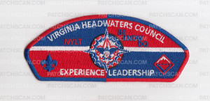 Patch Scan of Virginia Headwaters Council Experience Leadership CSP 2022