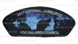 Patch Scan of 2017 National Jamboree - Yocona Area Council - Beaver