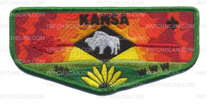 Patch Scan of Quivira Council Kansa Lodge Flap
