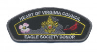 Heart of Virginia - Eagle Society Donor CSP Gray Border Heart of Virginia Council #602