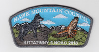 Kittatinny 5 NOAC Flap  Hawk Mountain Council #528