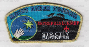 Patch Scan of Mount Baker Council Entrepreneurship CSP