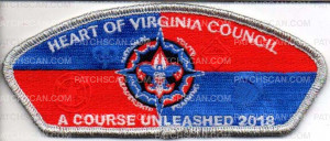 Patch Scan of Heart of Virginia Council NYLT A Course Unleashed 2018