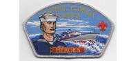 Heroes CSP - Coast Guard Metallic Silver Border (PO 86710) Central Florida Council #83