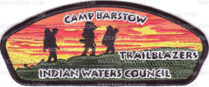 Patch Scan of Camp Barstow - IWC - Trailblazers