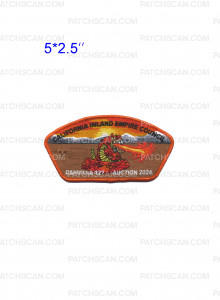 Patch Scan of CIEC Cahuilla 127 Auction 2024 CSP orange border