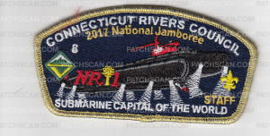 Patch Scan of CRC National Jamboree 2017 STAFF #8