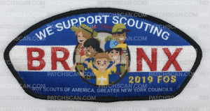 Patch Scan of We Support Scouting FOS 2019