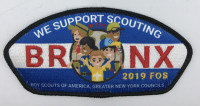 We Support Scouting FOS 2019 Greater New York Councils