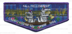 Patch Scan of Caddo Lodge Fall Fellowship 2024 Flaps