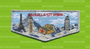 Patch Scan of Cahuilla 127 Trip Through Europe flap