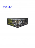  Description GYANTWACHIA 255 NOAC 2022 Wolf/Bison Flap  Chief Cornplanter Council #538
