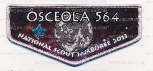 Patch Scan of TB 212581 Osceola Jambo Flap Top 2013