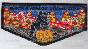 Patch Scan of Nacha Nimat Lodge 86 Haunted Harvest Flap