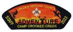 LHC- Camp Crooked Creek CSP (Staff) Lincoln Heritage Council #205