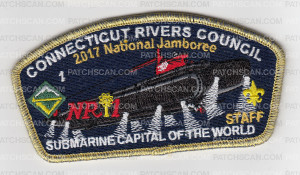 Patch Scan of CRC National Jamboree 2017 STAFF #1