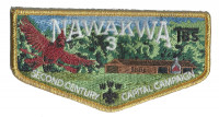 Nawakwa 3 - Second Century Capital Campaign (Gold Metallic)  Heart of Virginia Council #602