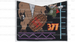 Patch Scan of 2018 NOAC Pocket Patch Sipp-O Man (PO 87999)