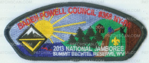 Patch Scan of BADEN-POWELL 2013 NAT'L JAMBO 