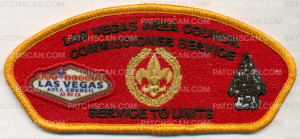 Patch Scan of Las Vegas Area Council Commissioner Service Service to Units