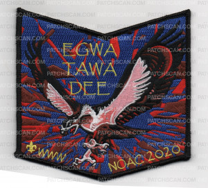Patch Scan of AAC EGWA BLUE POCKET