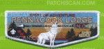 Patch Scan of Pennacook Lodge flap white border